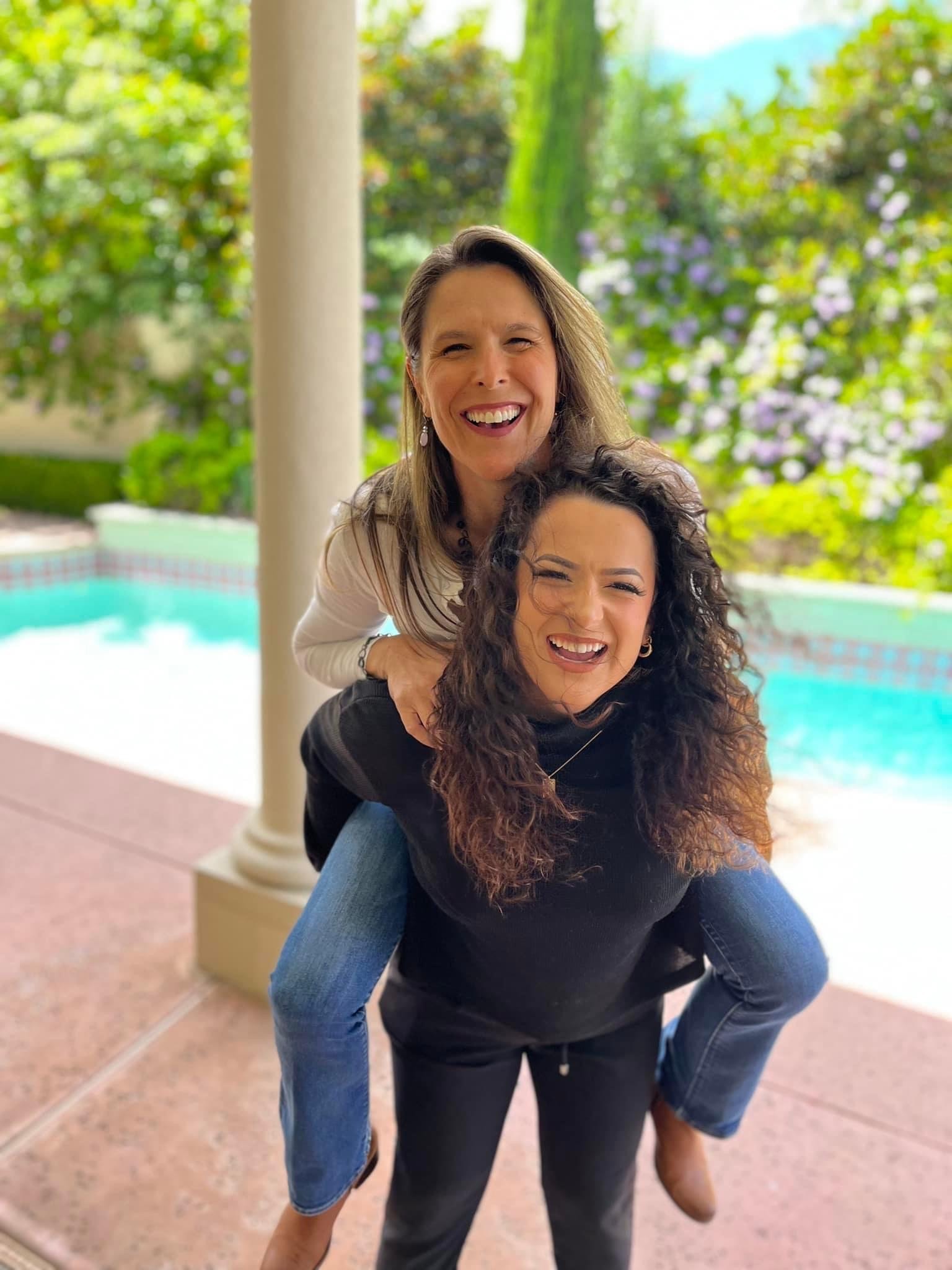 Kate and her mom, founders of Face of Kate